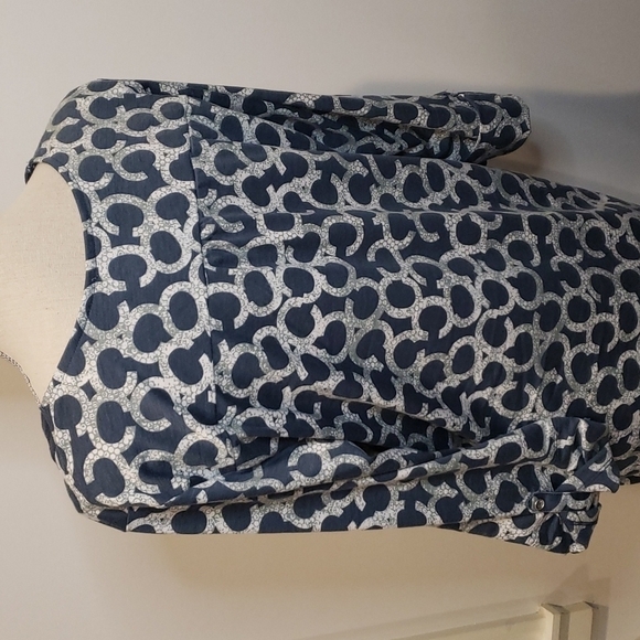 NWT SIMPLY NOELLE 'C' Printed Tunic - Picture 4 of 6